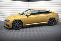 Maxton Design Seitenschweller Ansatz (Paar) Passend FüR VW Arteon R-Line Limousi