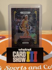 2024 Panini Prizm Monopoly WNBA Lexie Brown Black Red Icons [SP, RC] #41