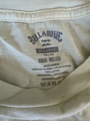 T-Shirt Herren gelb Billabong XL - Bild 3 von 4