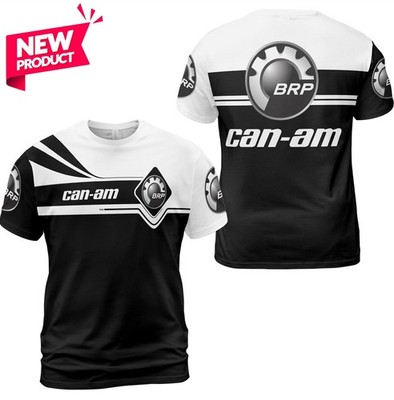 Personalized Name Men's Can-am 3D All Over Print T-Shirt - All Size