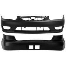 Bumper Covers Set Of 2 Front Rear For Toyota Corolla 2001-2002 Pair Bumper Covers Set Of 2 Front Rear For Toyota Corolla 2001-2002 Pair