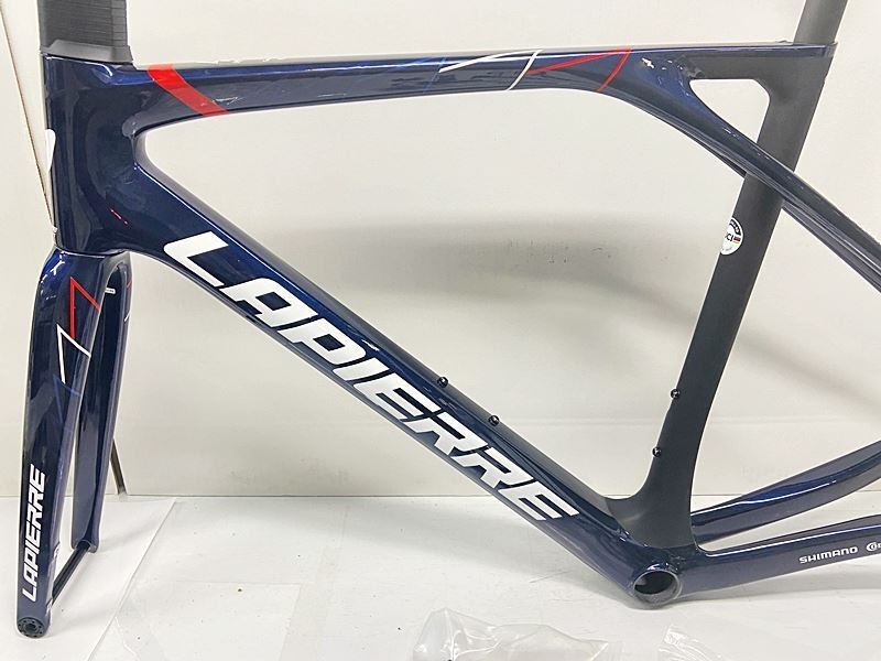 Lapierre Xelius SL FDJ 2022 Carbon Road Frame Set Size M Navy USED