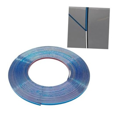 39FT Automotive Chrome Trim Strip Line, 1/4'' Wide PVC Scratch-Proof Car Side