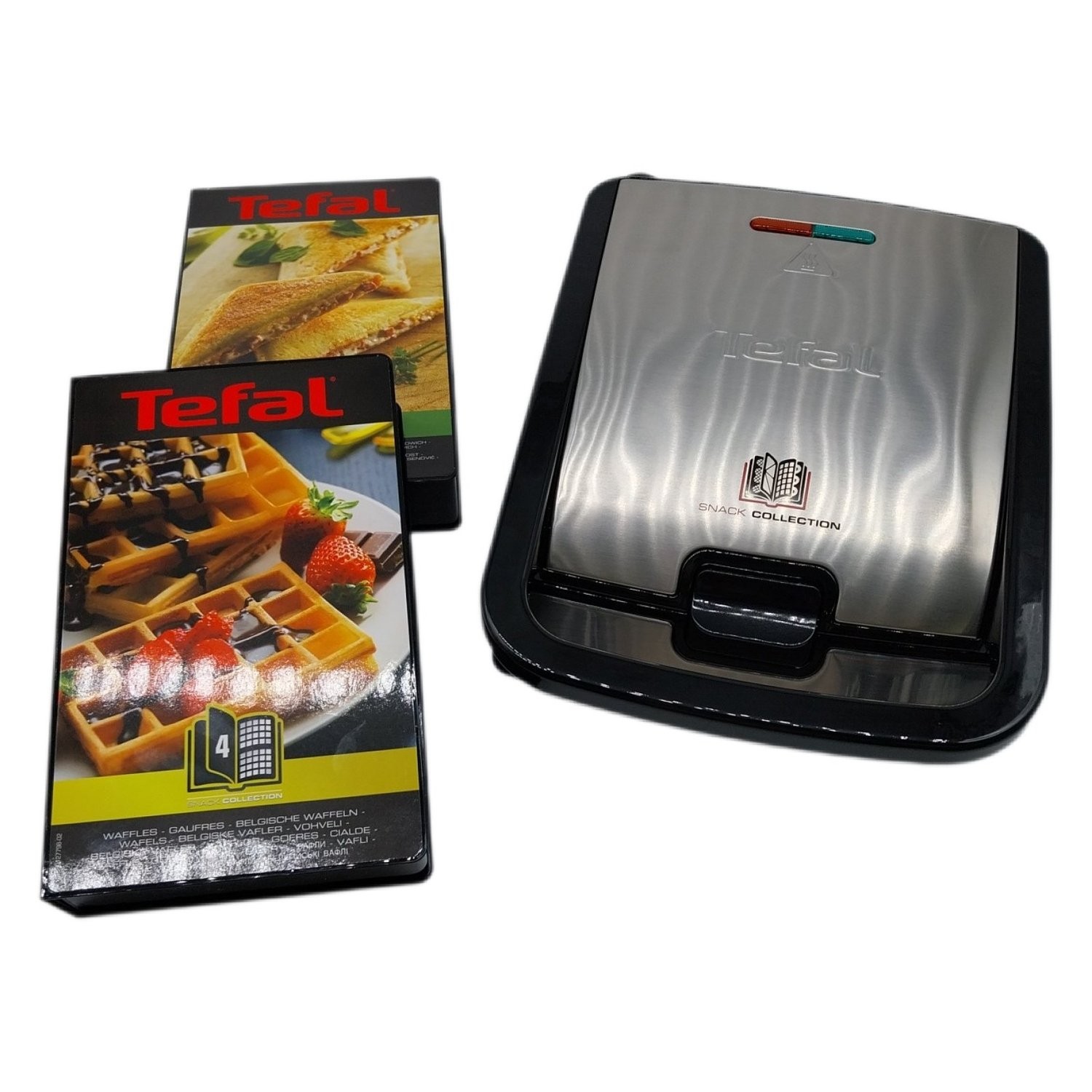Tefal Snack Collection Sandwich- und Waffelmaker, antihaftbeschichtete Platten,