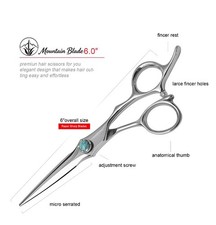 6 Inch Hair Cutting Scissors Professional Barber Shears Salon Hairdressing