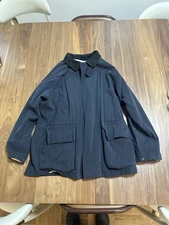 Loro Piana 1992 Horsey Jacket Olympics Barcelona Blue Small CLASSIC STYLE