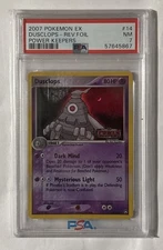 2007 Pokemon EX Power Keepers Reverse Holo Foil Dusclops #14/108 PSA 7 NM