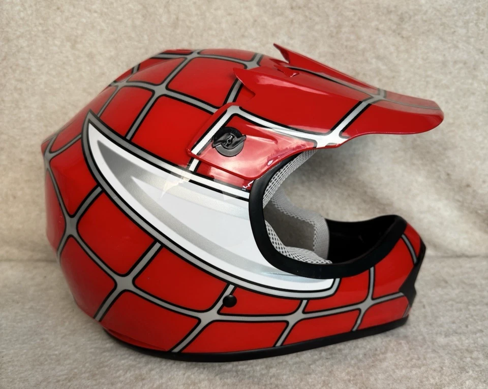 Casco de Motocross Certificado DOT Talla Juvenil S 49-50cm Foto 3 de 4