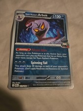 Pokemon TCG Destined Rivals - 113/182 Team Rocket's Arbok - Reverse Holo NM