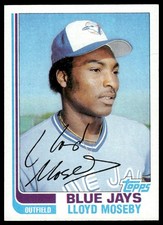 1982 Topps #223 Lloyd Moseby Toronto Blue Jays