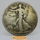 1936 Walking Liberty Half Dollar, 90% Silver - #C59303NQ
