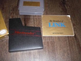 Zelda II: The Adventure of Link COMPLETO En Caja Manual Nintendo NES Original CIB
