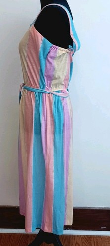 Vintage 70's Young Dimensions Safs Fifth Avenue 0/S Trapeze Swing Dress - Picture 4 of 6