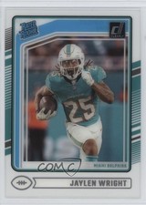 2024 Panini Clearly Donruss Rated Rookie Jaylen Wright #84 0us8