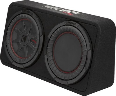 Kicker CompRT 48TCWRT102 10'' 2-ohm Shallow Loaded Enclosure