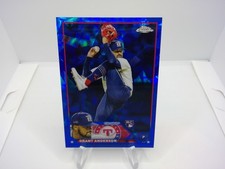 2023 Topps Chrome Update Sapphire Grant Anderson Rookie Texas Rangers #USCS141