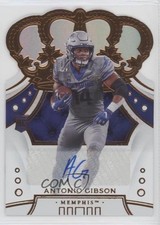2020 Chronicles Draft Picks Crown Royale Signatures Antonio Gibson #83 Auto 0pm