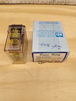 NEW Struthers Dunn 219ABAP Relay 120V 10AMP