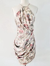 Zimmermann Paper Hearts Silk Mini Dress Size 0 | Rare 2015 Print | Boned Bodice