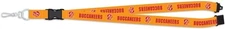 Tampa Bay Buccaneers Throwback Retro Logo Lanyard Keychain Double Sided...