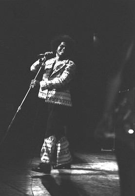 James Brown American singer during a concert on June 10 1972 Old Photo 6