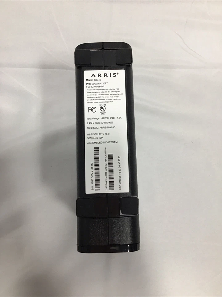 ARRIS SURFboard SBG10, DOCSIS 3.0 16 x 4 Gigabit Cable Modem & AC1600 - Image 4 of 4