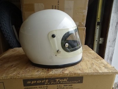 vintage Buco full face helmet with flip shield use for display purposes only