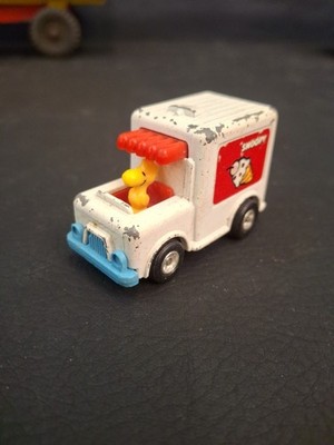 Vtg Peanuts Car 1972 United Feature Syndicate Aviva Woodstock Ice Cream Truck