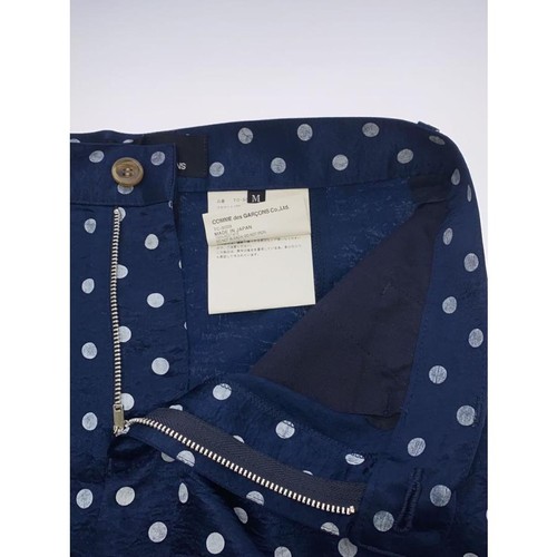 tricot COMME des GARCONS Dot Rayon Skirt Navy M TC-S009 AD2008 Made in Japan - Picture 3 of 5