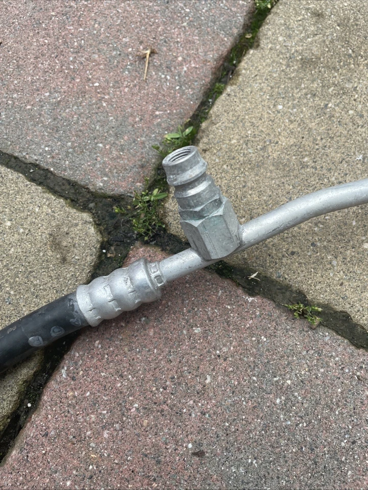 2000-06 Mercedes Benz W220 S430 S500 S55 Ac Hose Line Tube 2208300215 Evap - Image 2 of 4