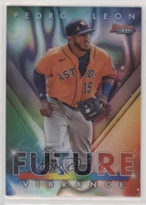 2021 Bowman's Best Bowman Future Vibrance Lava Refractor 19/50 Pedro Leon 0nr3
