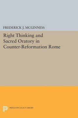 Frederick J. Mc Right Thinking and Sacred Oratory in C (Taschenbuch) (US IMPORT)
