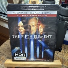 The Fifth Element (4K Ultra HD Blu-ray/Blu-Ray, Digital) 20th Anniversary Ed