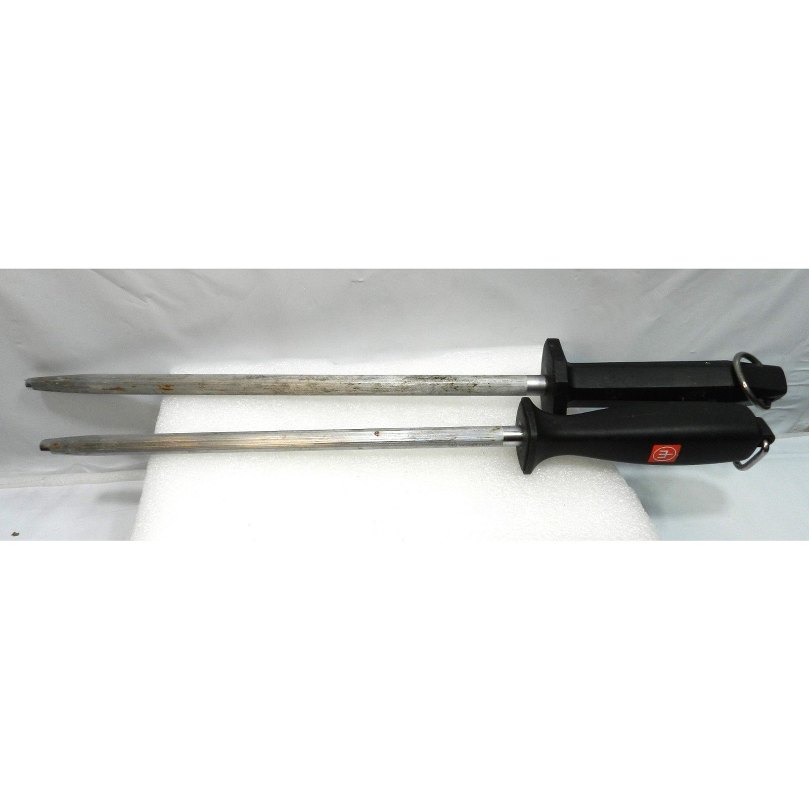 WUSTHOF Knife Sharpener Honing Steel Black Dreizack Germany/Unbranded One U13J