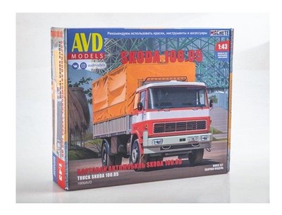 Skoda LIAZ 100.05 LKW mit Segel - KIT AVD 1:43