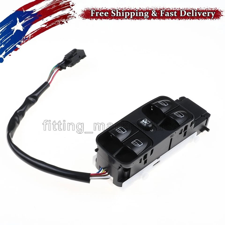 Interruptor ventana eléctrica delantero izquierdo mercedes-benz w463 g500 g550 g55 g63 amg Foto 3 de 4