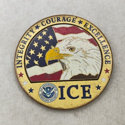 ICE OPR Assistant Director Challenge Coin