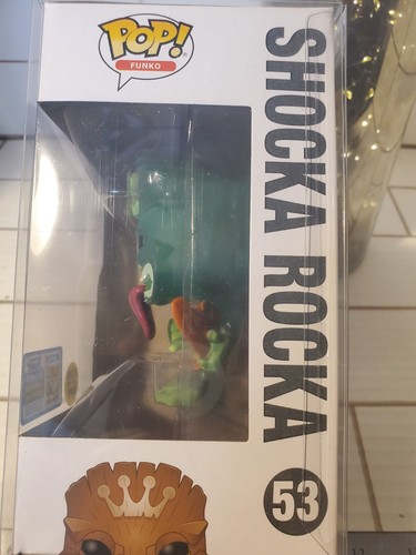 2019 SDCC FUNKO POP! FUNDAYs: GITD SHOCKA ROCKA SPASTIK PLASTIK LE400 Pcs crease - Picture 2 of 9
