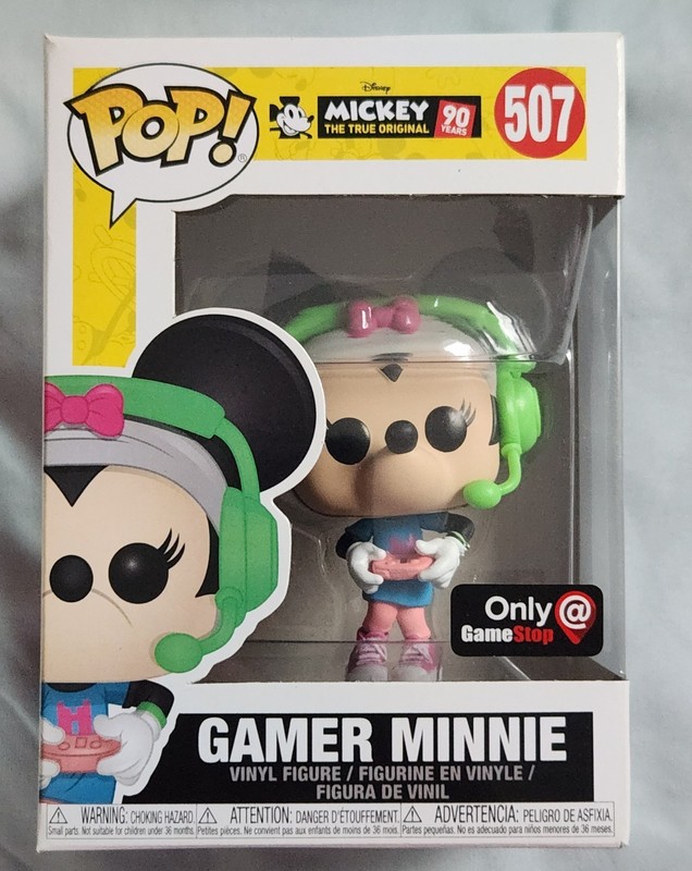 Funko Pop! Vinyl: Disney Gamer Minnie GameStop (Exclusive) #507