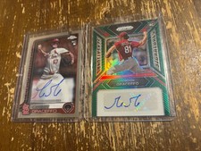 2025 Topps Chrome Gordon Graceffo #RA-GG Rookie Cards Autograph Auto Green Prizm