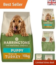 Healthy Puppy Kibble 10kg with Turkey, Rice & Omega Fatty Acids - Allergen-Free 4.20 per kilo