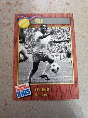 Pele #213 1990 World Cup Soccer BRAZIL Sports Illustrated for Kids SI For Kids