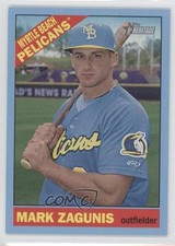 2015 Topps Heritage Minor League Edition Blue Border Mark Zagunis #170 b9e