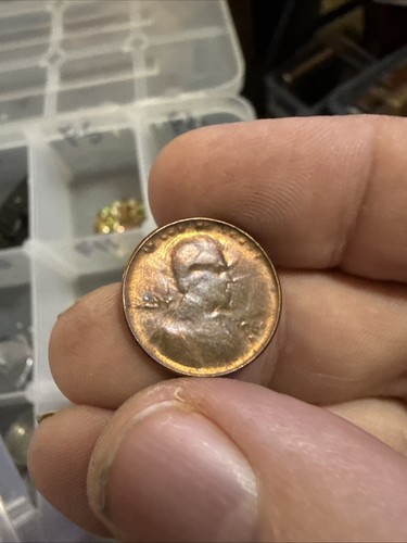 Lincoln cent Struck Capped die error 1961 D I Believe F10 - Picture 8 of 9