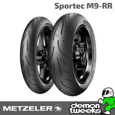 Metzeler Sportec M9 RR Bike Tyre Package 120 70 ZR17 58W And 200 55 ZR17 78W