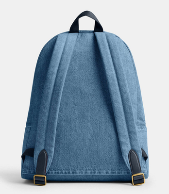 COACH Cargo Denim Backpack ~NWT~ CAT43 Indigo | eBay