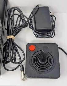 Atari 2600 Vader Black Console Bundle w/ 12 Games - Asteroids, Pac-Man, & More!