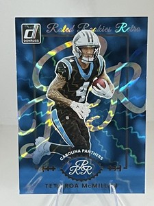 2025 Panini Donruss Football Tetairoa McMillan Rated Rookies Retro #3 Panthers