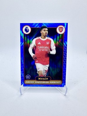 2026 Topps Merlin Premier League - Andre Harriman-Annous Blue Refractor /150!