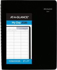 2026 At-A-Glance DayMinder G560-00 4-Person Daily Appointment Book 8"x11"